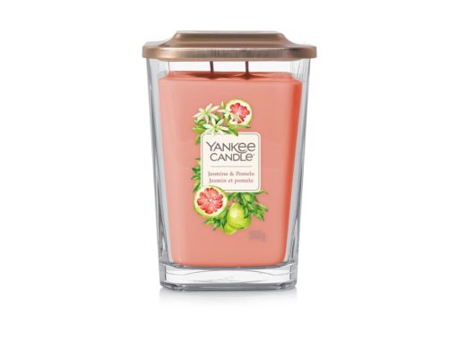 VONNÁ SVÍČKA YANKEE CANDLE ELEVATION JASMINE & POMELO HRANATÁ MALÁ 2 KNOTY