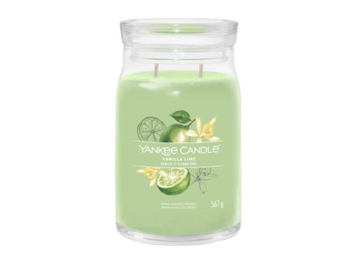 YANKEE CANDLE VANILLA LIME SIGNATURE VELKÝ