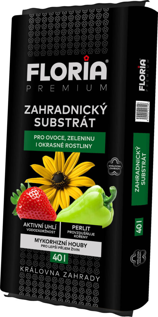 FLORIA PREMIUM Zahradnický substrát 40 l